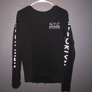 Long sleeve edgy